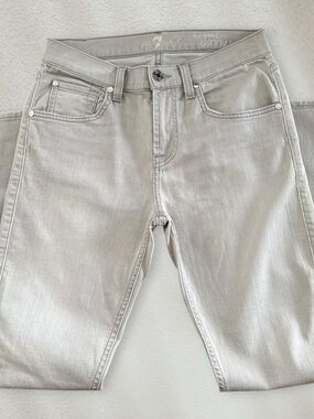 🟢3/$25 7 For All Mankind Relaxed Skinny Mid Rise Slim Fit Denim Jeans 25